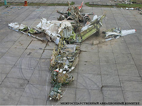 Маразм крепчал: самолет президента Качиньского летел задом наперед!