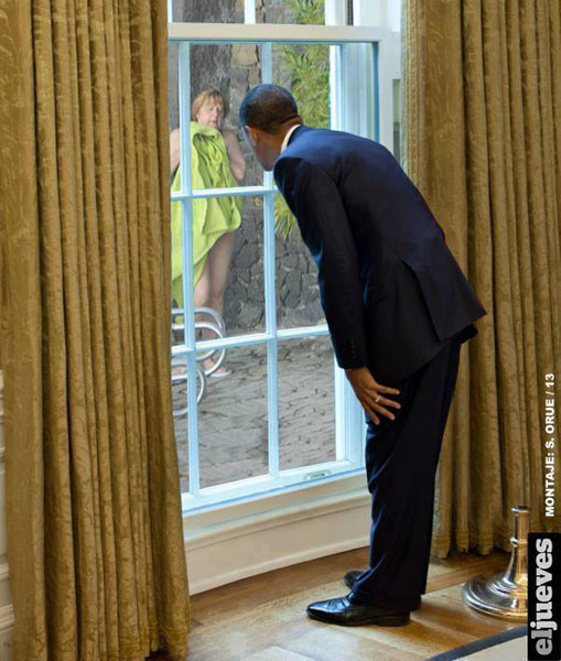 Режим Обамы подслушивает Меркель даже в туалете