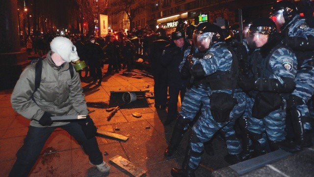 Возможные организаторы беспорядков в Киеве арестованы
