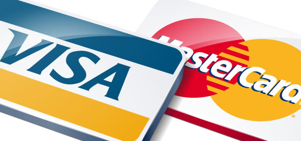  1  Visa  MasterCard       