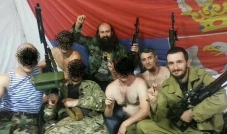 К сербскому отряду в Донецке прибыло подкрепление