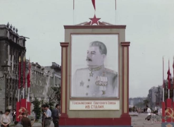 В интернете появилось цветное видео Берлина после окончания Великой Отечественной войны