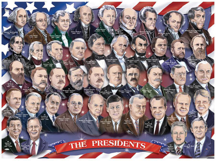 Все президенты США, кроме одного, - родственники