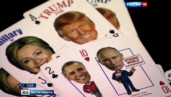 В американской предвыборной колоде появился Владимир Путин