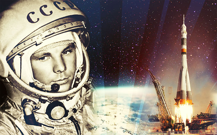 12 апреля - День космонавтики. 55 лет первому полету в космос Ю. А. Гагарина