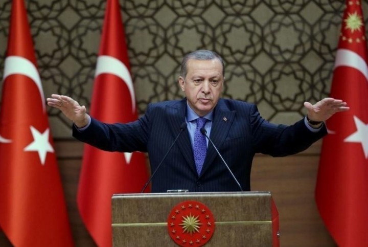 Эрдоган заявил, что пути Турции и Запада разошлись