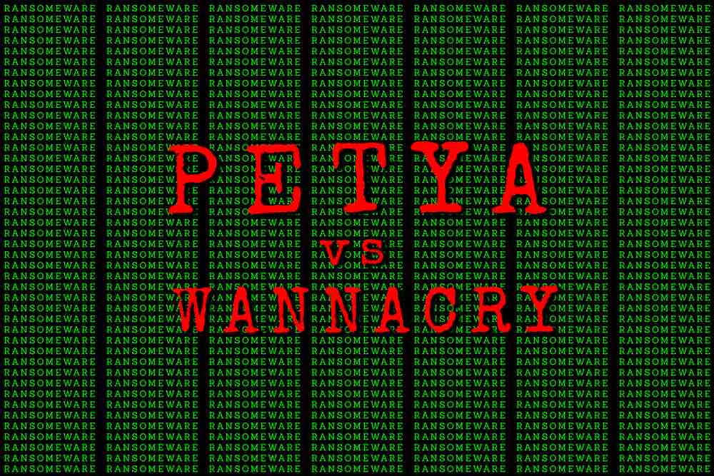    Petya     ,  WannaCry
