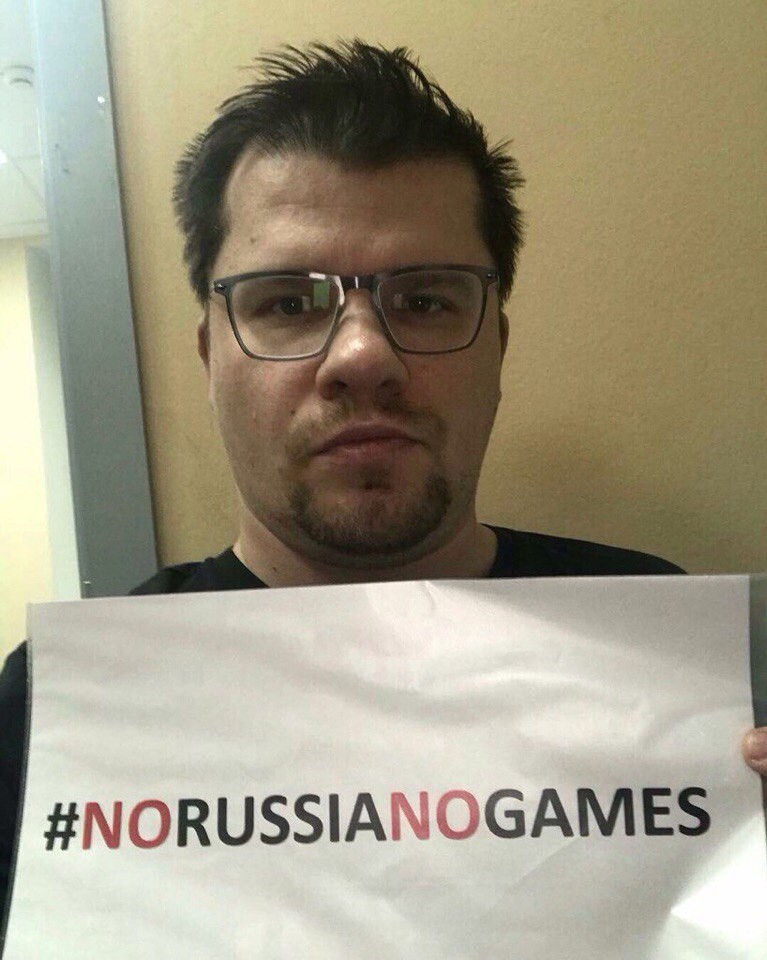 #NoRussiaNoGames:      