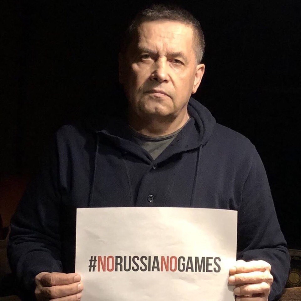 #NoRussiaNoGames:      