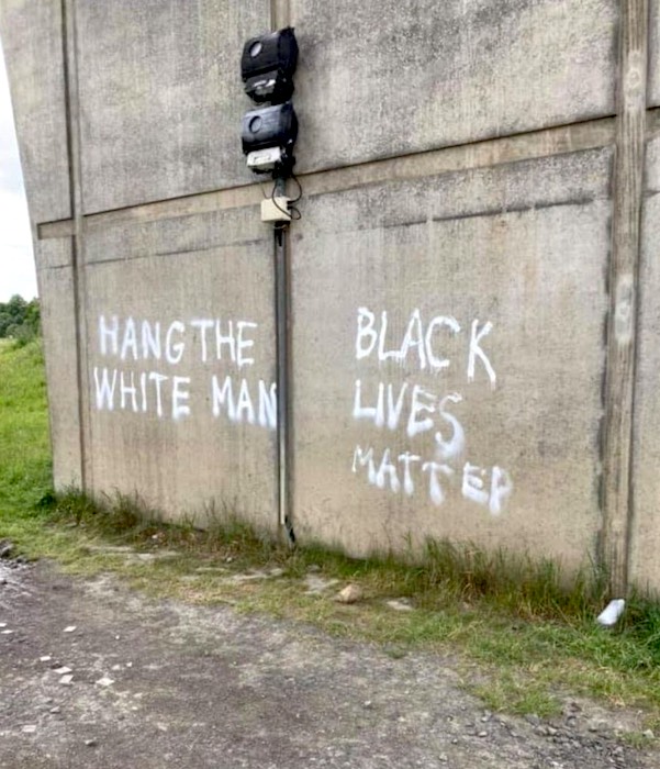 Hang the white man