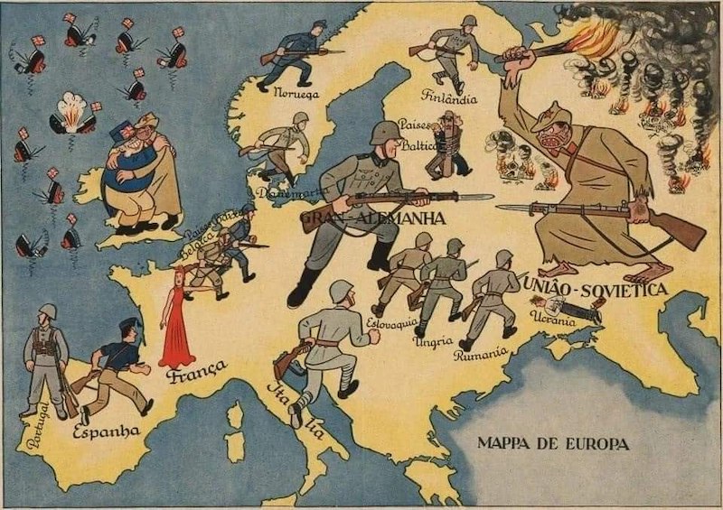 Португальский плакат 1941 года
