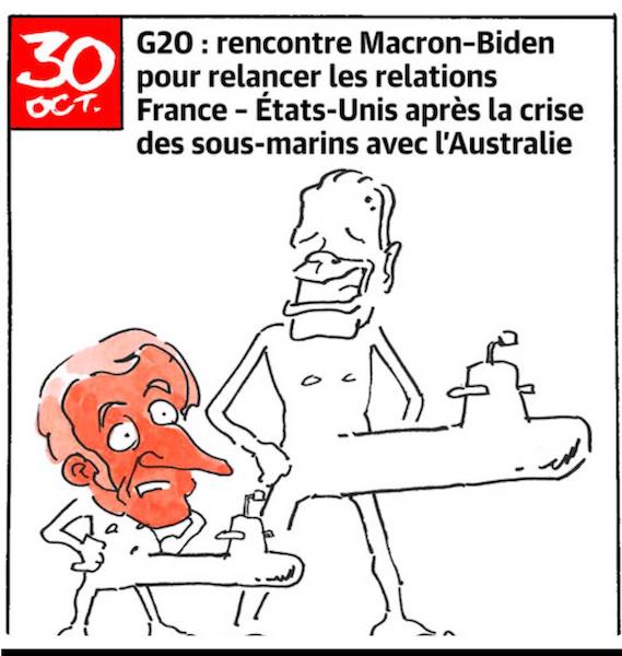 «Шарли Эбдо» - о том, как проходили переговоры Байдена и Макрона