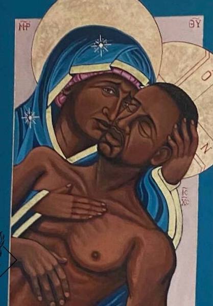 Американская католическая церковь рисует иконы с Джорджем Флойдом