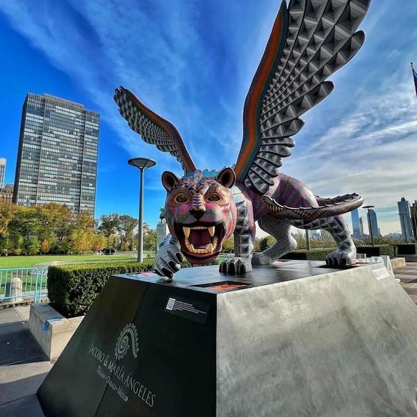 Пророческий «зверь» из Апокалипсиса - новая статуя ООН