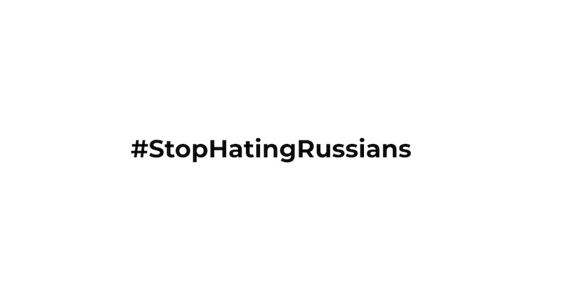 #StopHatingRussians