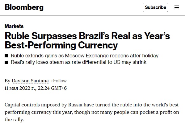 Bloomberg:         2022 