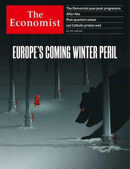 Июльская обложка The Economist