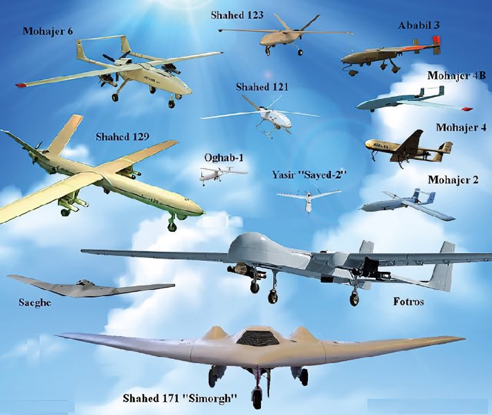 Иран поставит России 1000 разведывательно-ударных дронов
