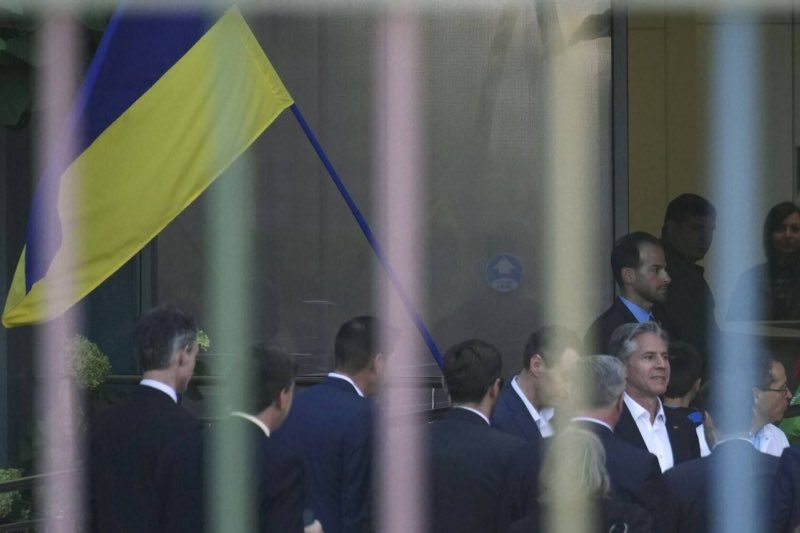 Блинкен прибыл с необъявленным визитом в Киев