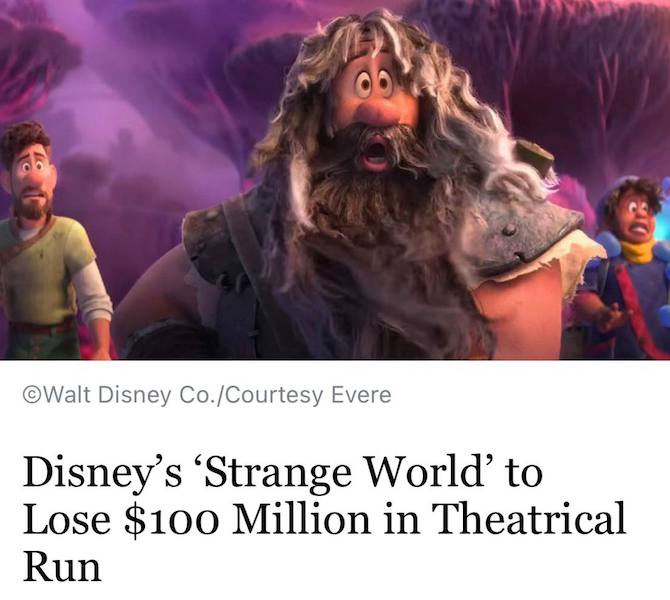 ЛГБТ мультфильм Disney «Странный мир» провалился в прокате