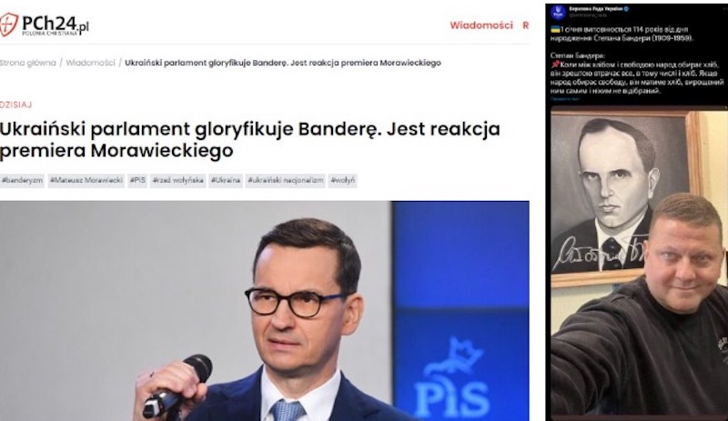 Премьер Польши пообещал возмутиться «героизацией Бандеры»