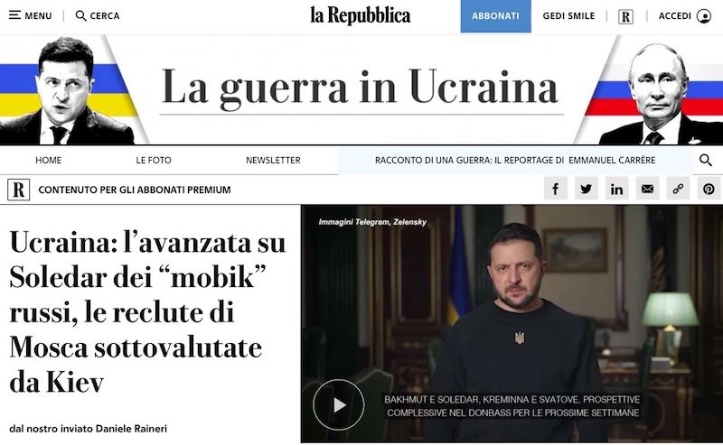 Украина недооценила российских мобилизованных - la Repubblica