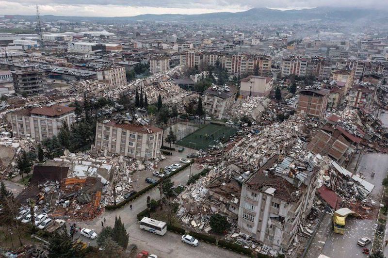 Катастрофические разрушения в Турции