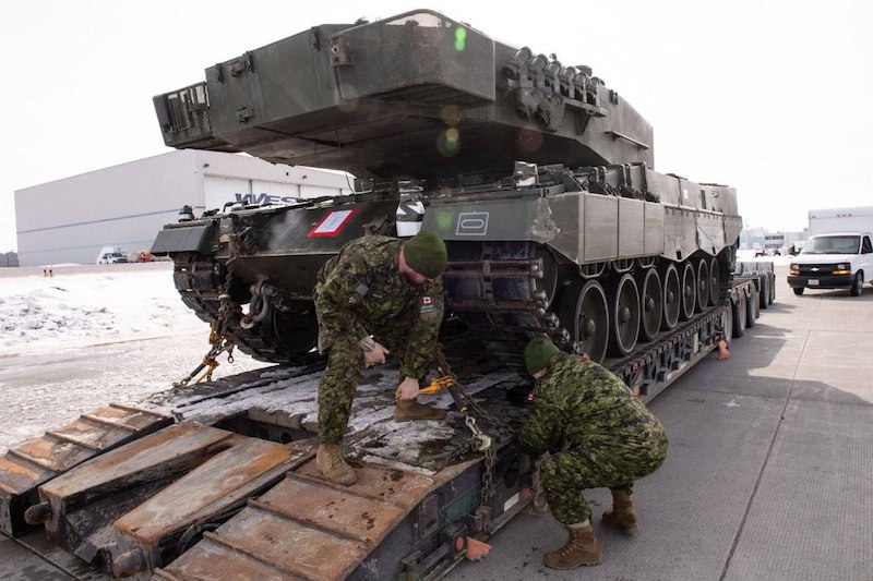 Канада приступила к передаче Украине танков Leopard 2