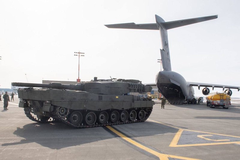 Канада приступила к передаче Украине танков Leopard 2