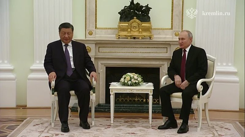 В Кремле началась встреча Путина и Си