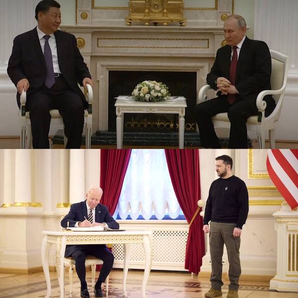 Неформальная встреча Путина и Си закончилась