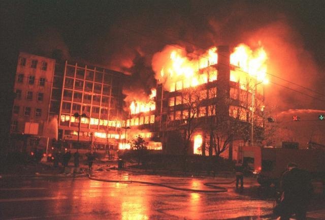 24 марта 1999 года, страны НАТО начали бомбардировку Югославии