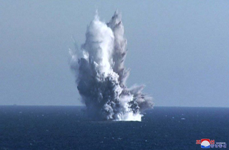 Северная Корея испытала подводный беспилотник Haeil, способный нести ядерное оружие