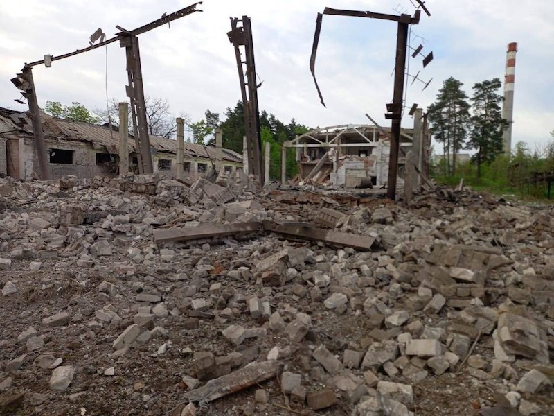 Украинцы публикуют последствия поражения завода «Импульс»