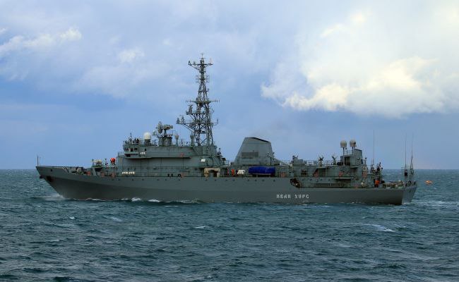 Корабль «Иван Хурс» при прохождении Босфора был атакован морскими беспилотниками