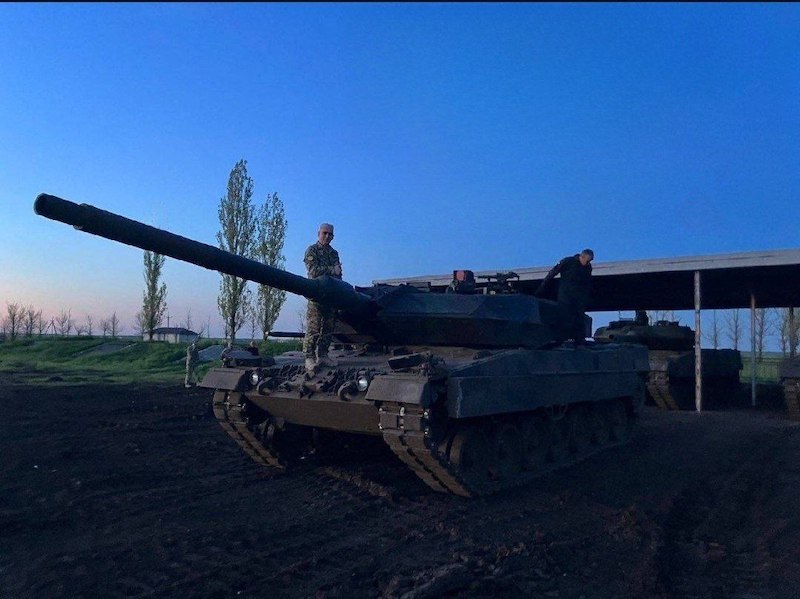 Результат пробития лобовой брони Т-62 танком Leopard 2A6