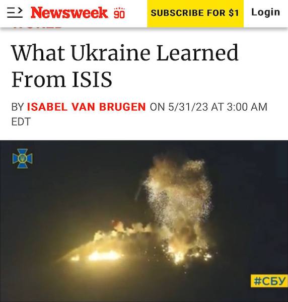 Чему Украина научилась у ИГИЛ - Newsweek