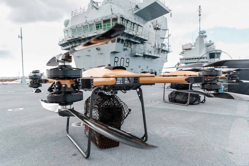 Британия передала Украине тяжёлые дроны