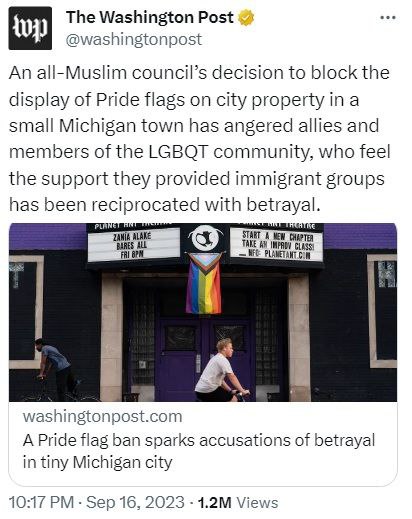 Как мусульмане в Мичигане запретили содомитов