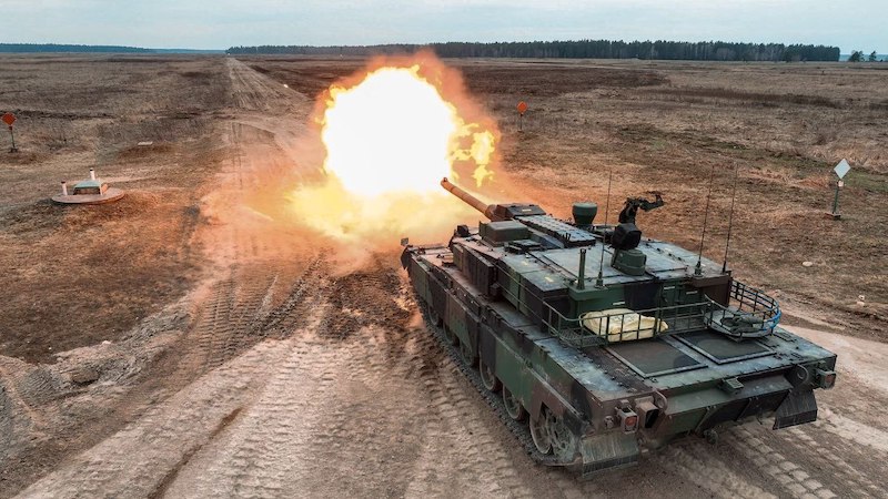 Минобороны Польши публикует кадры учений с танками Abrams