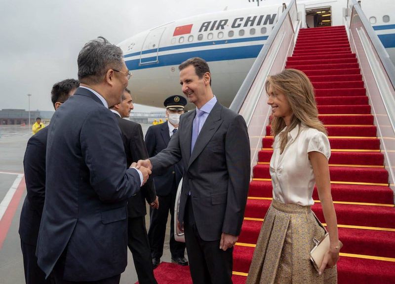 Башар Асад прибыл в Китай