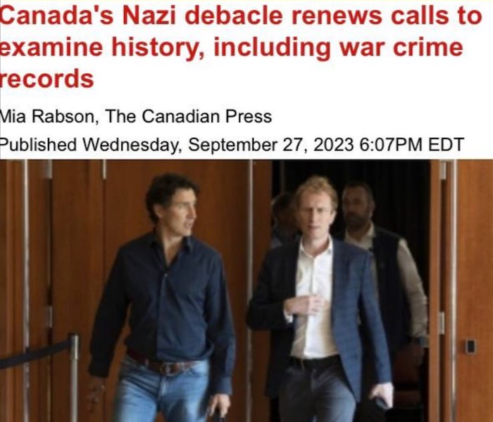 В Канаде признали, что у страны тёмная история из-за пребывания в ней нацистов