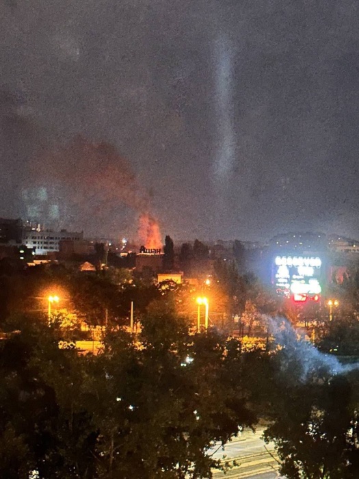 Мощный взрыв в Киеве
