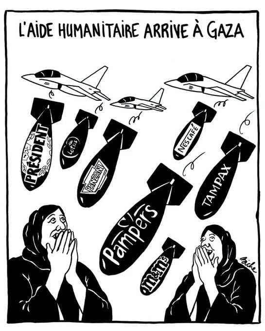 Свежая карикатура Charlie Hebdo