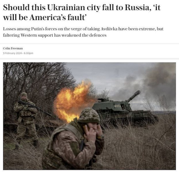 Российская армия «на грани взятия» Авдеевки - The Telegraph