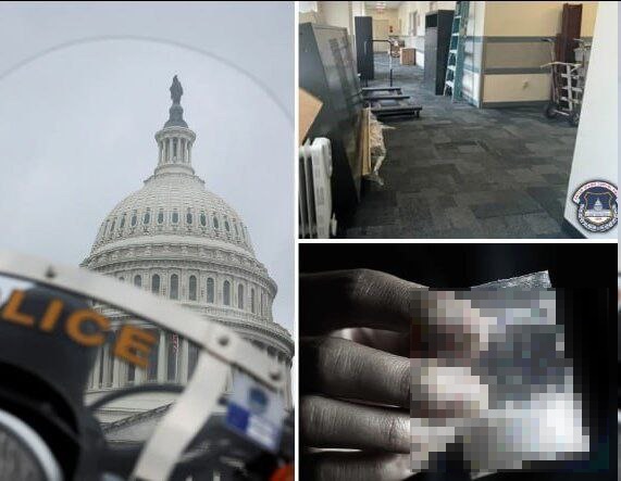 Пакет с кокаином нашли в здании Капитолия США