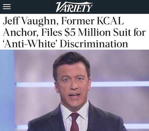 Ведущий новостей подал иск на 5 млн. долларов за «дискриминацию белых»