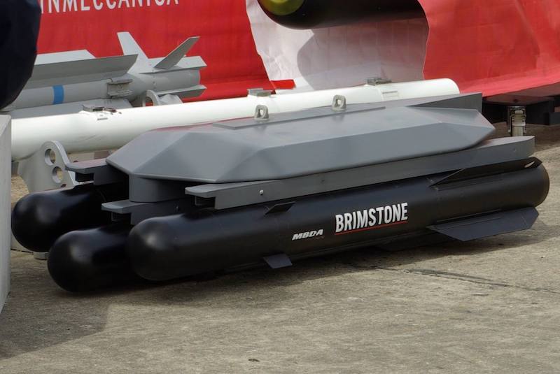 Британия поставит ВСУ 100 ракет Brimstone