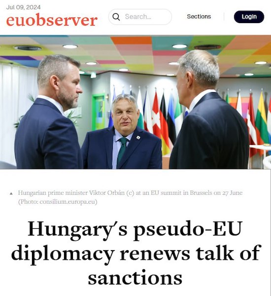 Венгрию намерены лишить председательства в Совете ЕС