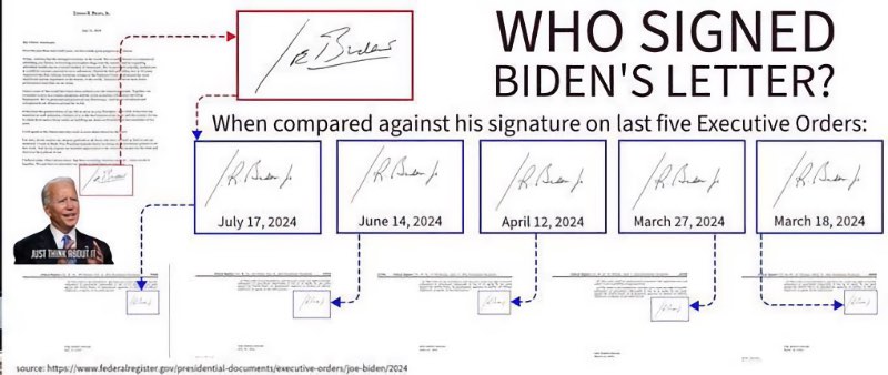 А подписал ли Джо Байден заявление об отставке?
